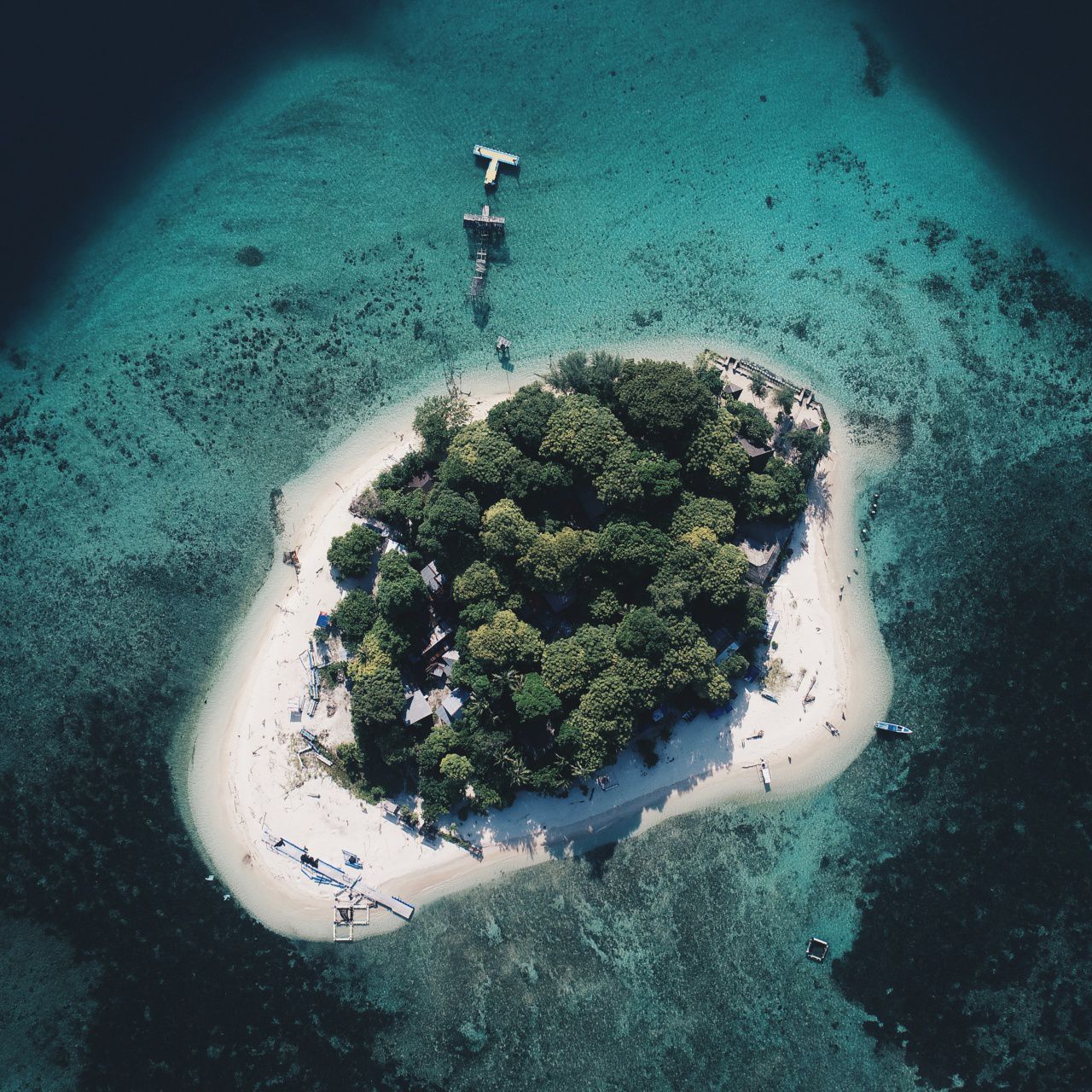 Pemandangan Pulau Samalona